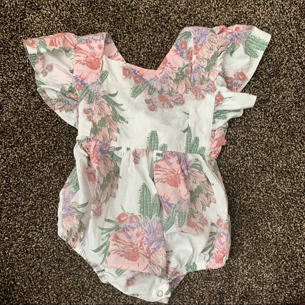 Kate Quinn Cactus Floral Ruffle Leg 6-12